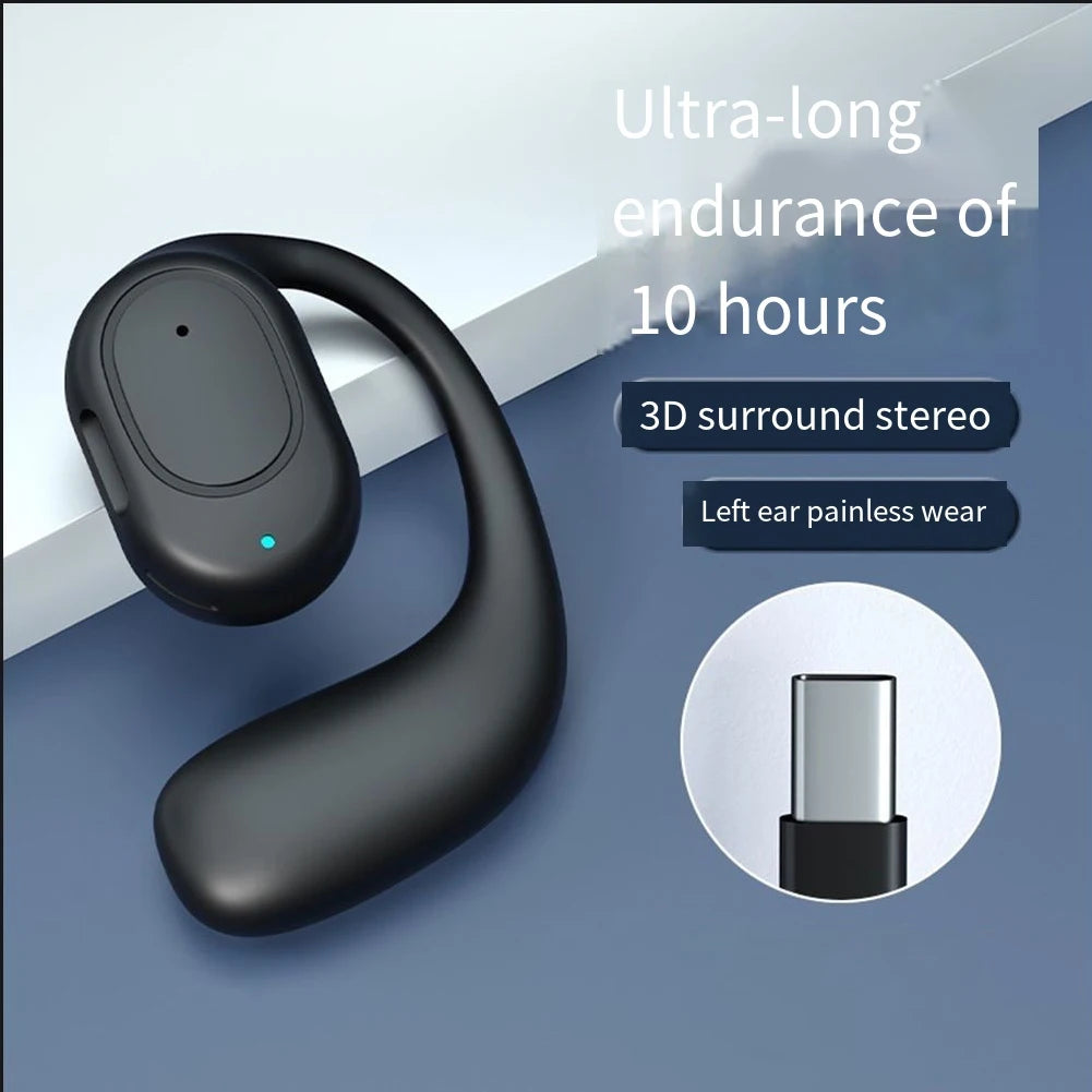 Wireless Headphones Ear-Hook Headset